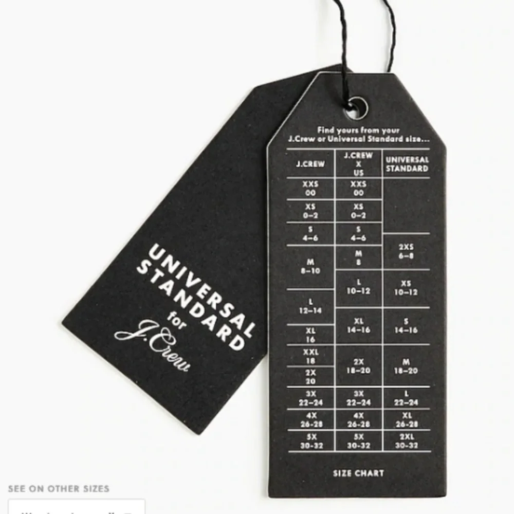 J. Crew universal standards